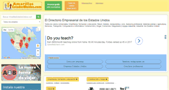 Desktop Screenshot of amarillasestadosunidos.com